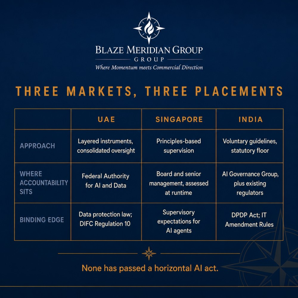 Three Markets One Emerging Model